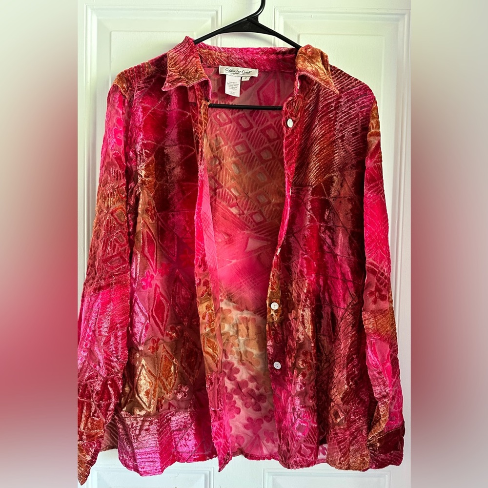 Coldwater Creek Button Up